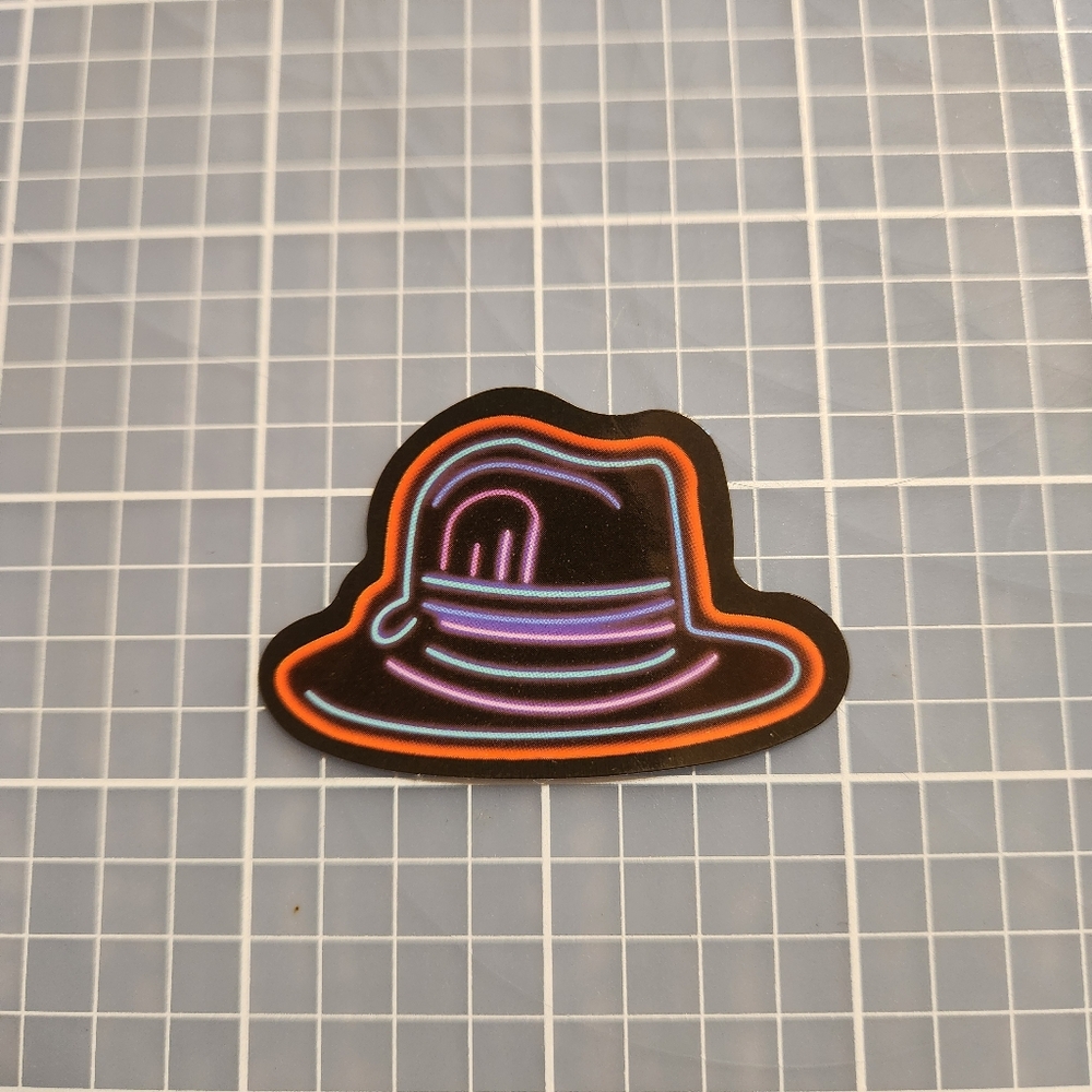 10 for $10 Sticker Neon Cartoon Graffiti  Vibrant Colors Hat